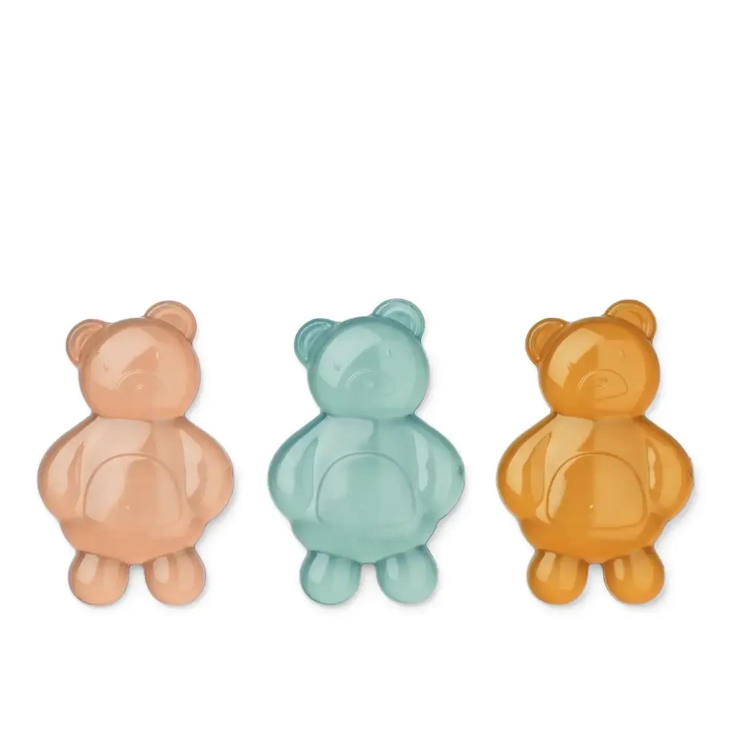 LIEWOOD Kayden Mr Bear Reusable Lunchbox Cooler 3-pack Mustard mix LIEWOOD Kayden Mr Bear Reusable Lunchbox Cooler 3-pack Mustard mix