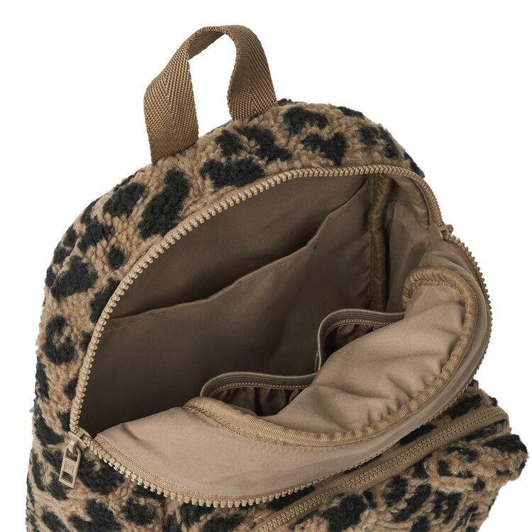Liewood Allan Pile Backpack - Mega leo / Oat mix