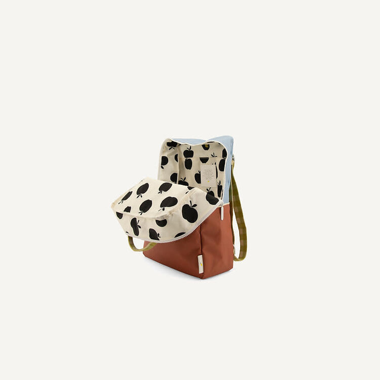 Sticky Lemon Backpack Large / blueberry+willowbrown+peargreen