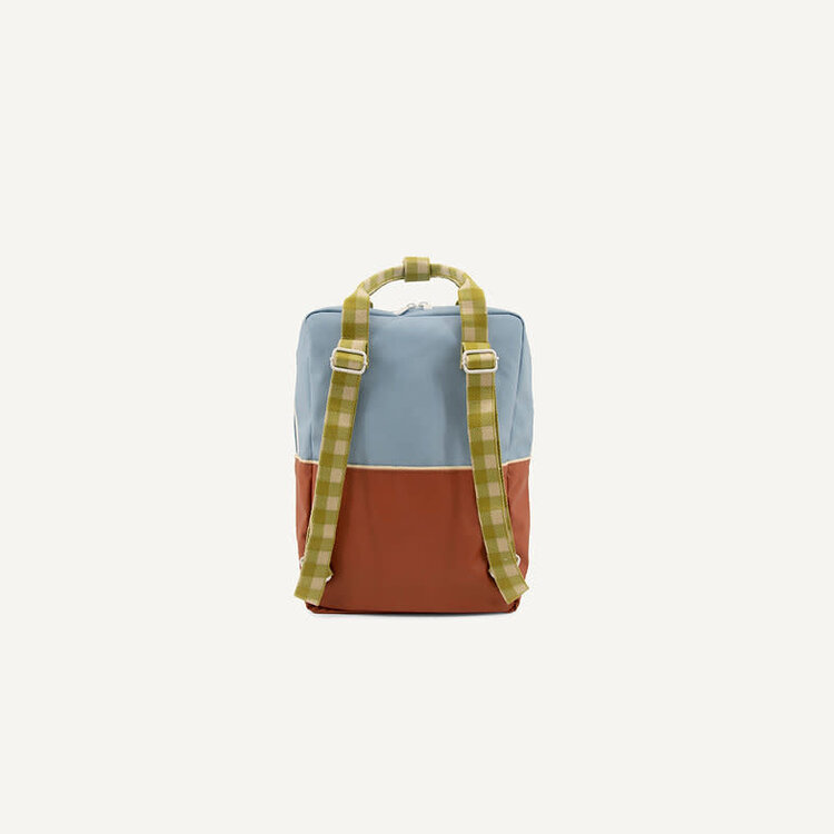 Sticky Lemon Backpack Large / blueberry+willowbrown+peargreen