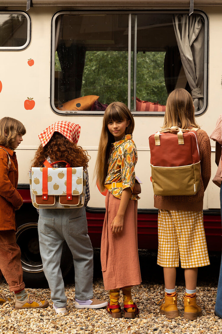 Sticky Lemon Rugzak Large / figbrown+appletree+vanillasorbet