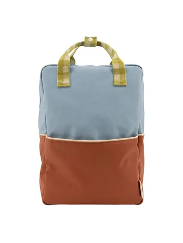 Sticky Lemon Backpack Large / blueberry+willowbrown+peargreen