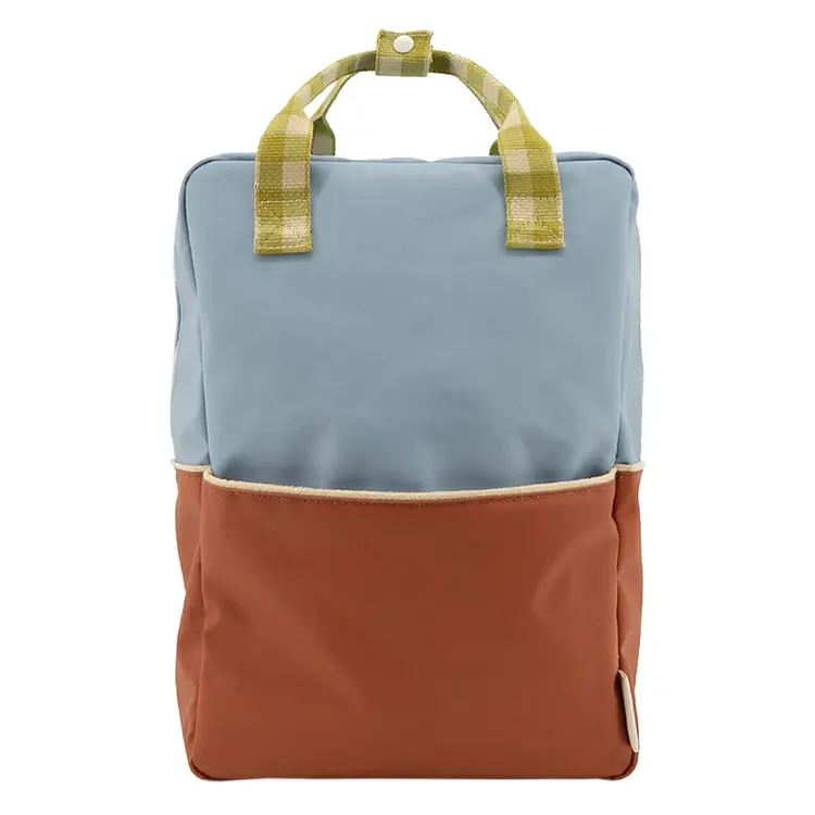 Sticky Lemon Backpack Large / blueberry+willowbrown+peargreen