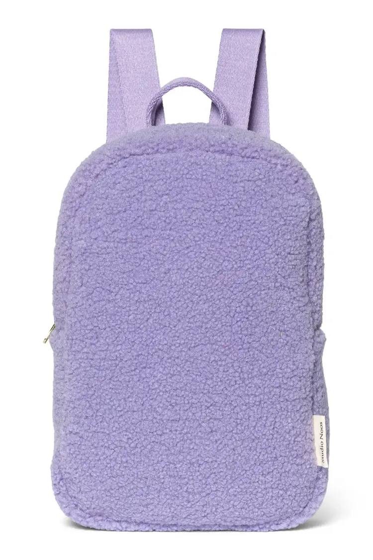 Studio Noos Lilac Teddy Mini Backpack