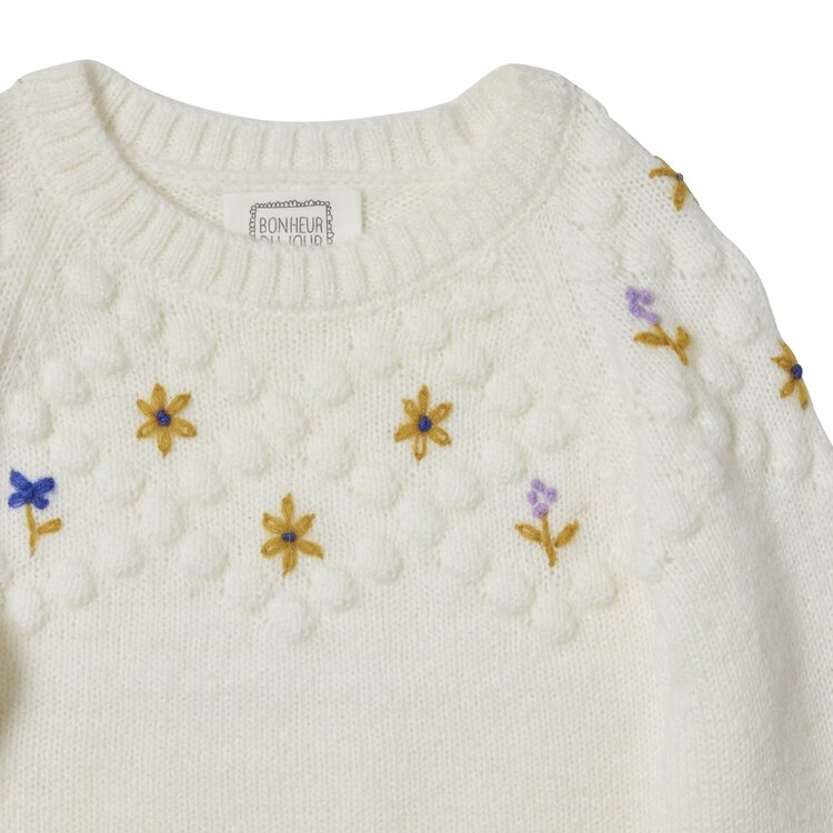 Bonheur Du Jour Saskia Knit - Ecru