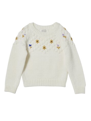 Bonheur Du Jour Saskia Knit - Ecru