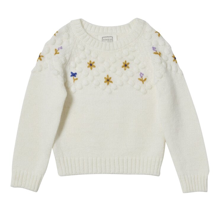 Bonheur Du Jour Saskia Knit - Ecru