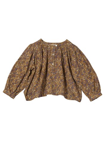 Bonheur Du Jour Penelope Blouse - Caramel/ Lilas