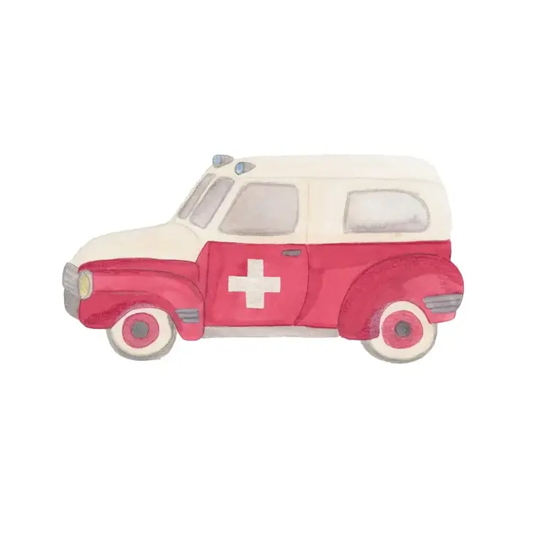 Wall Sticker - Ambulance Multi