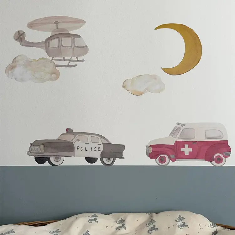 Wall Sticker - Ambulance Multi