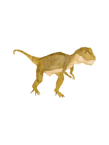 Muursticker - T-Rex Green