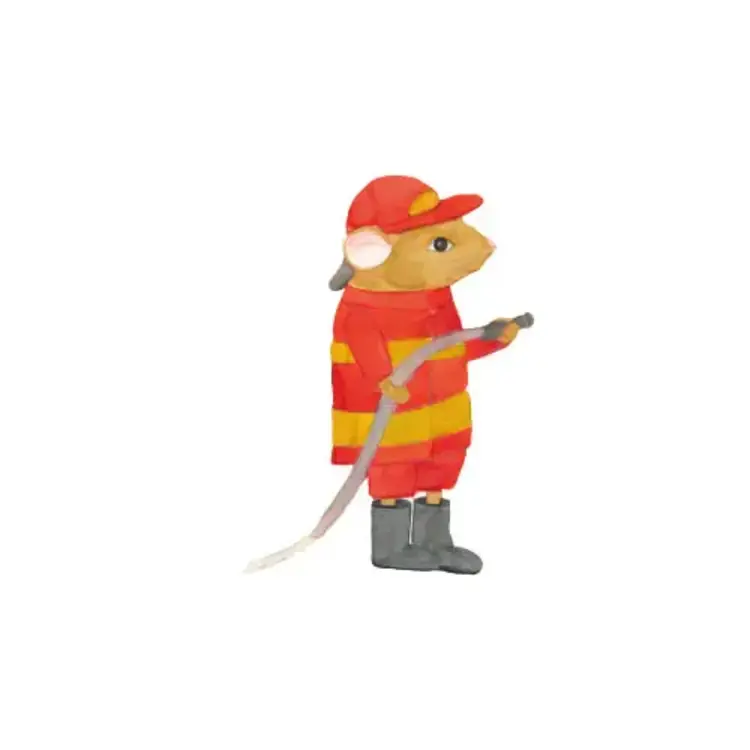 Wall Sticker - Sammy The Firefighter