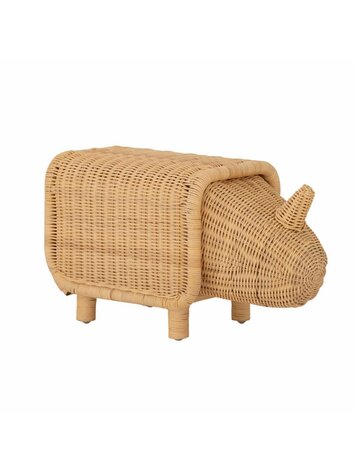 Soffe Stool W/ Storage - Nature