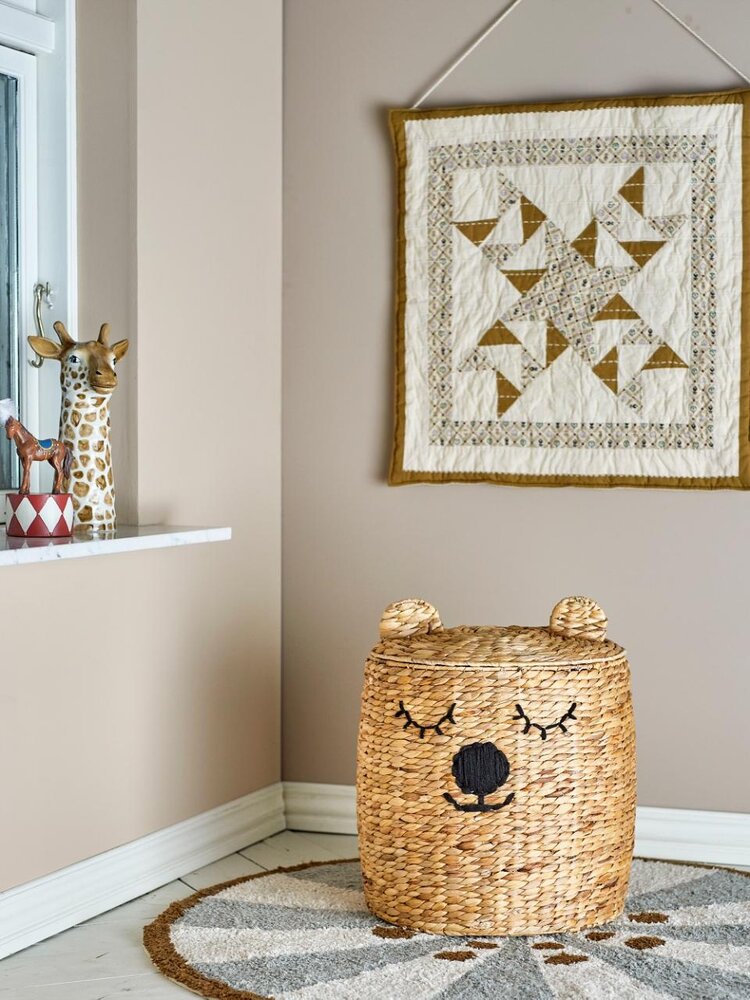 Dolma Basket W/ Lid - Nature