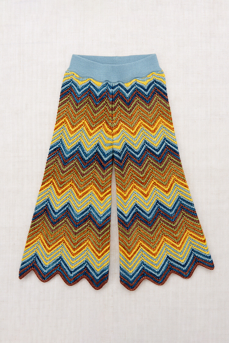Misha & Puff Parlor Chevron Pant - Mango