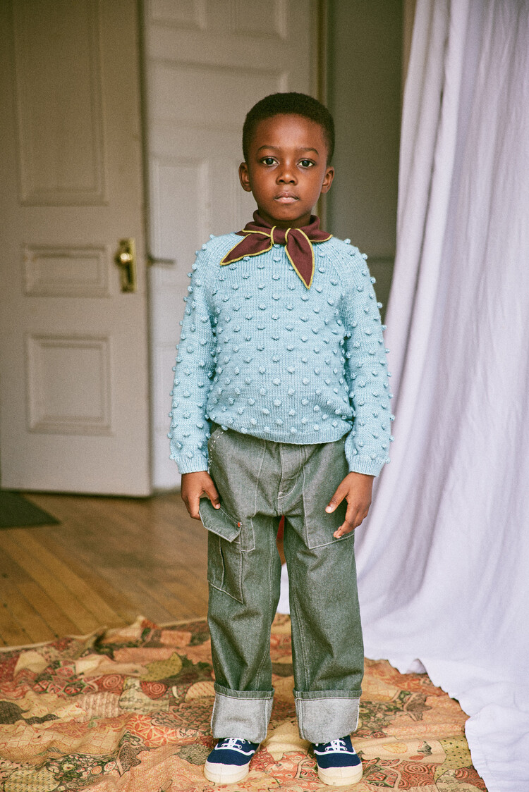 Misha & Puff Original Popcorn Sweater - Yonder