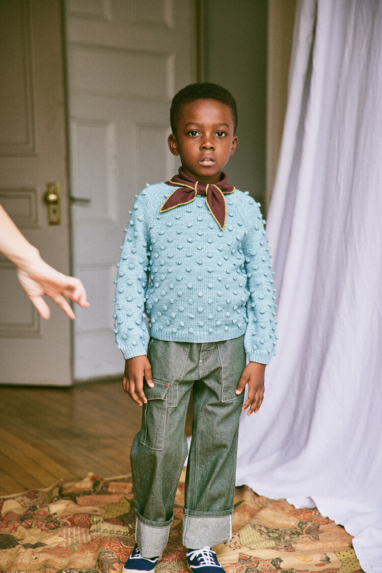 Misha & Puff Original Popcorn Sweater - Yonder