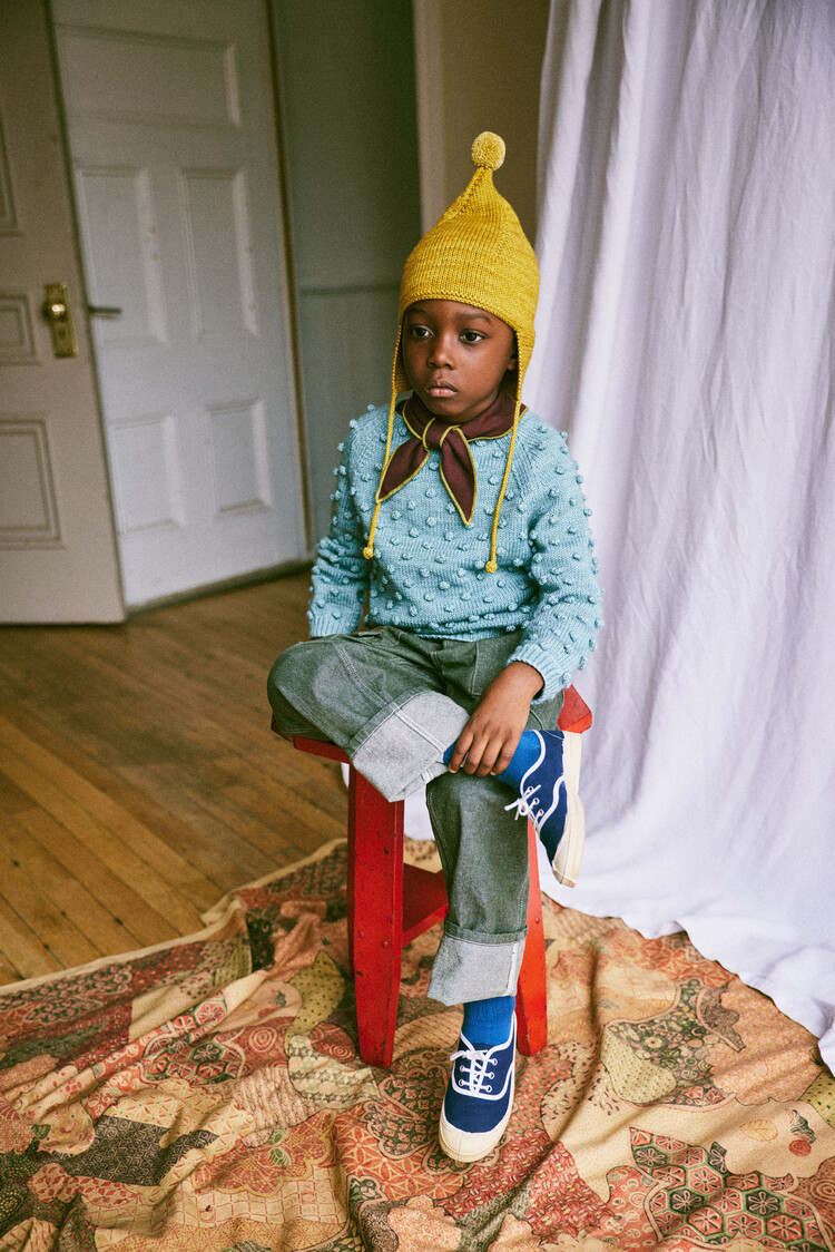 Misha & Puff Original Popcorn Sweater - Yonder