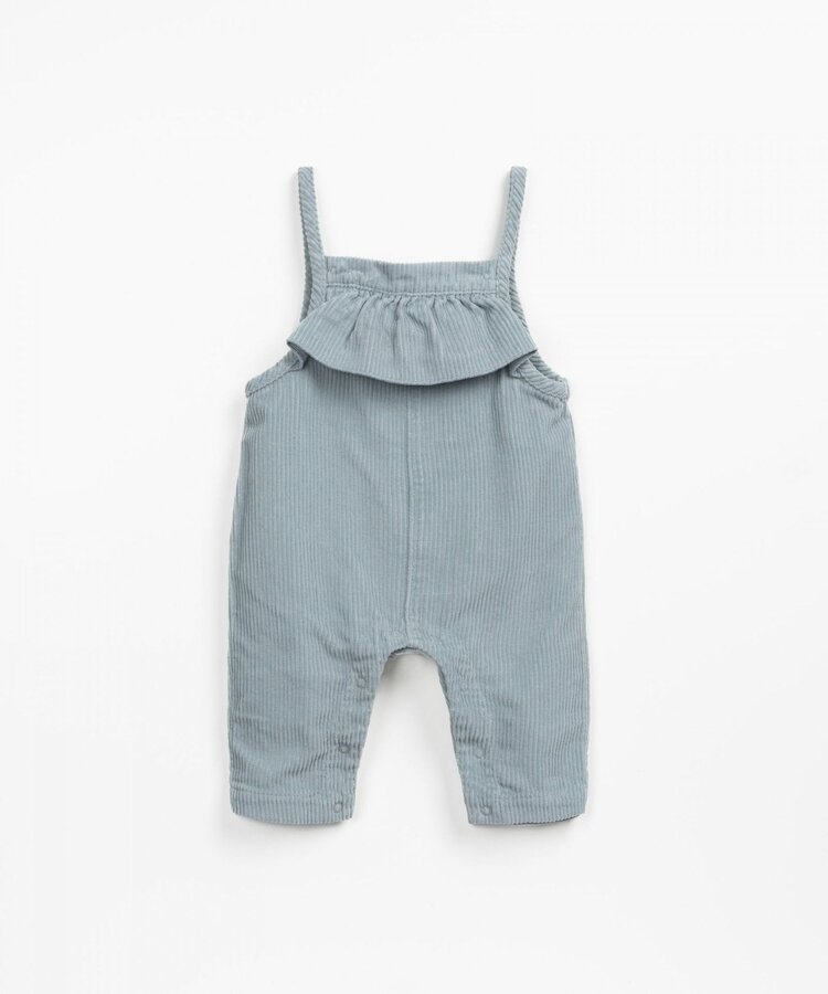 Play Up Corduroy Jumpsuit - Elephant