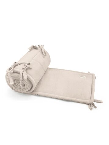 Babyshower Doux Crib Liner - Latte Powder