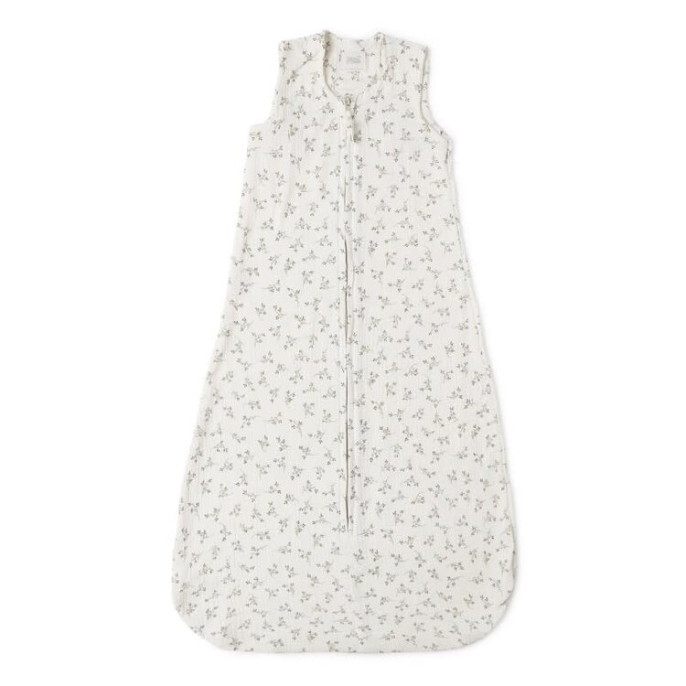 Babyshower Large Light Sleeping Bag - Olive Bloom