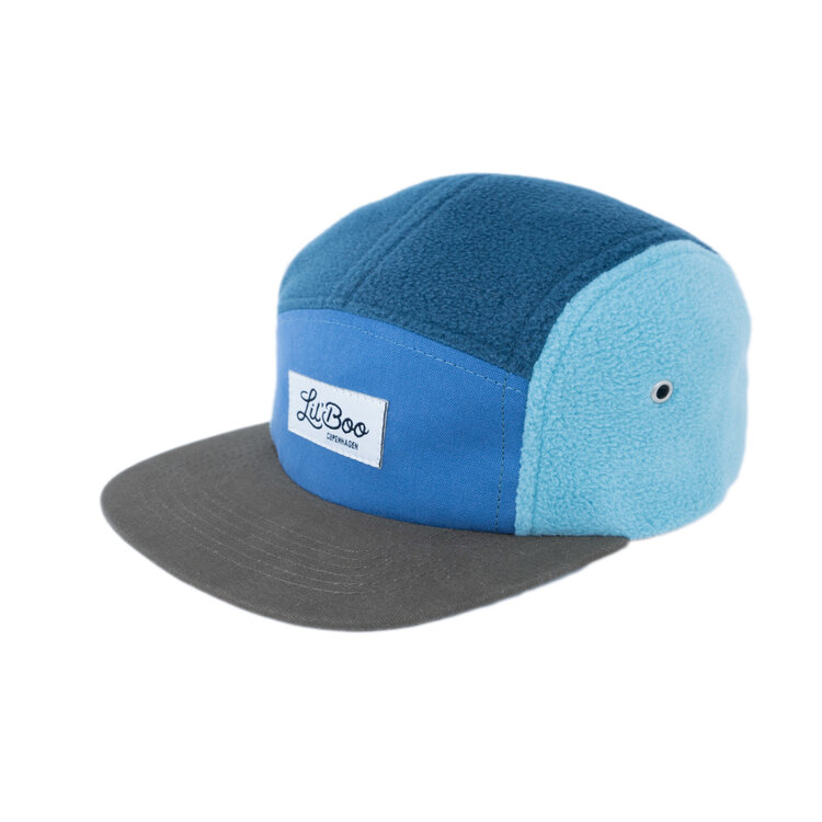 Lil' Boo Block Fleece 5 Panel - Blue
