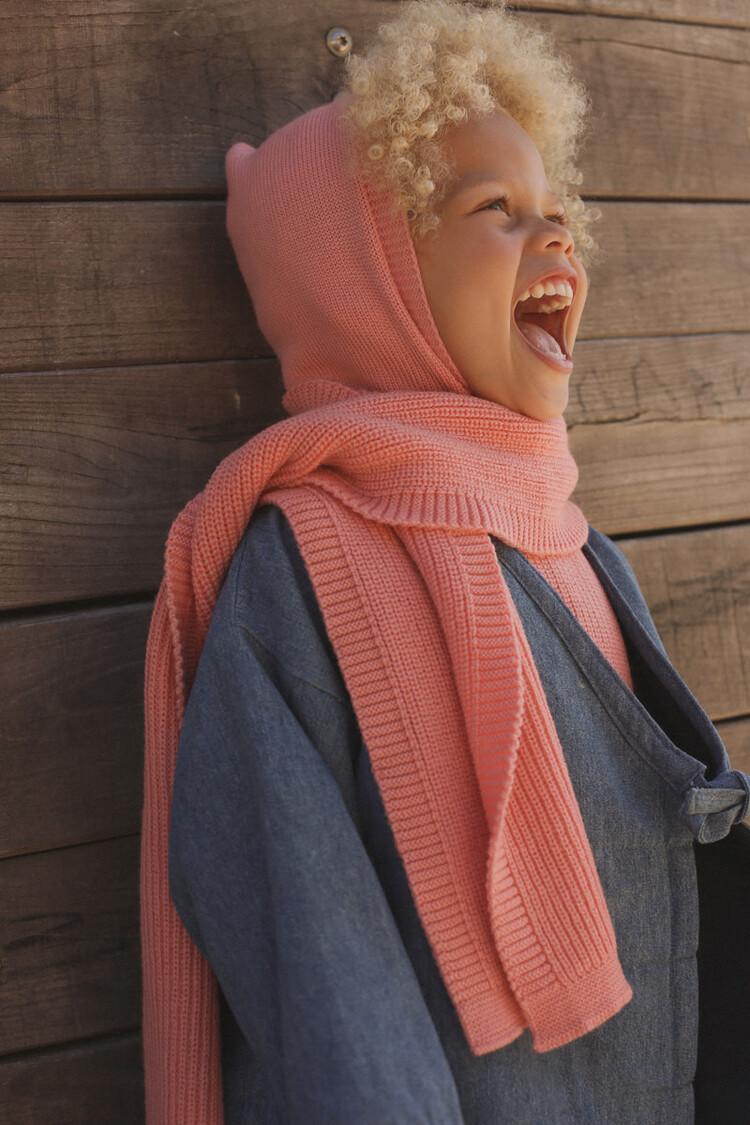 Hvid Balaclava Eddy - Bubblegum