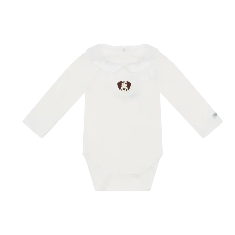 Donsje Amsterdam Davo Bodysuit Dalmatian - Off White