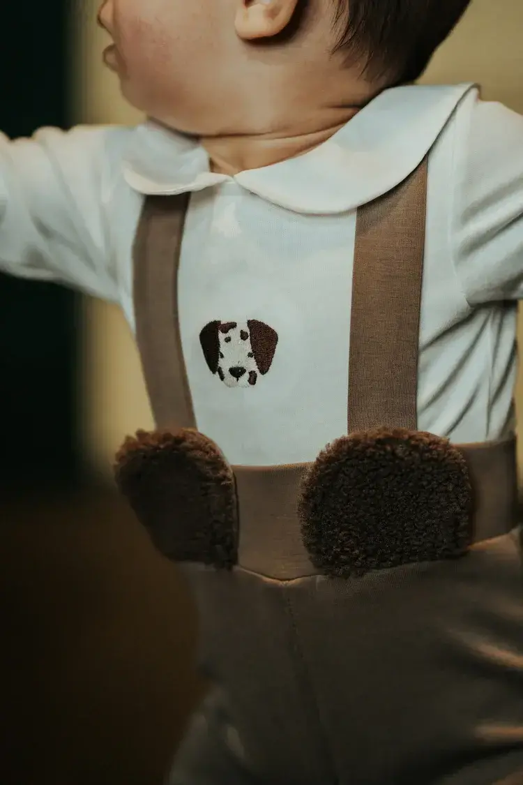 Donsje Amsterdam Davo Bodysuit Dalmatian - Off White