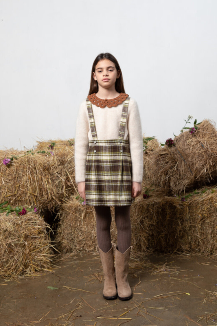 Bebe Organic Charlotte Skirt - Bohemia Check