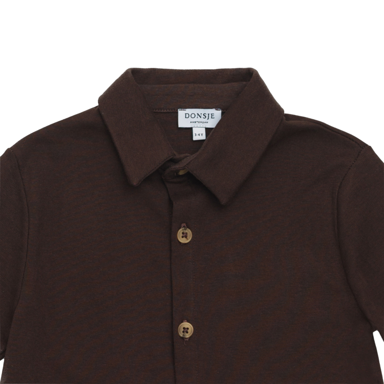 Donsje Amsterdam Touten Shirt - Espresso