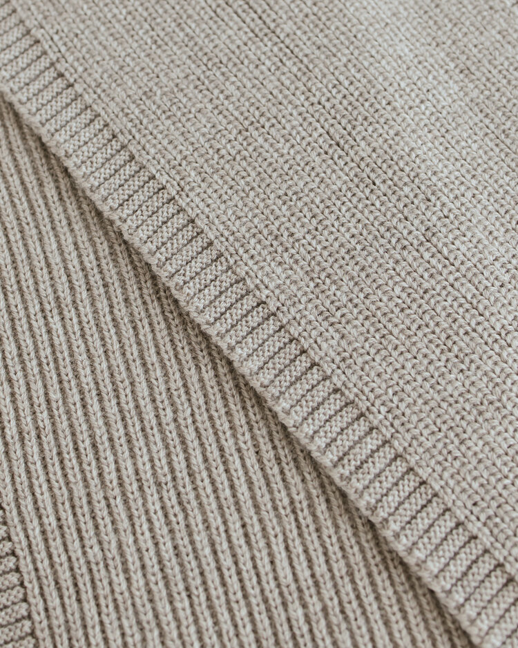 Hvid Scarf Gustave - Pebble