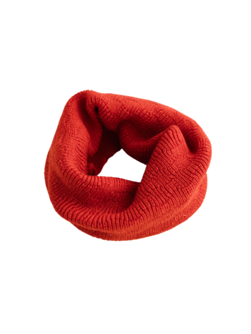 Hvid Tube scarf Gigi - Red