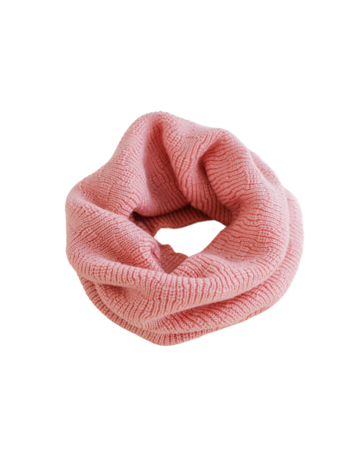 Hvid Tube scarf Gigi - Bubblegum