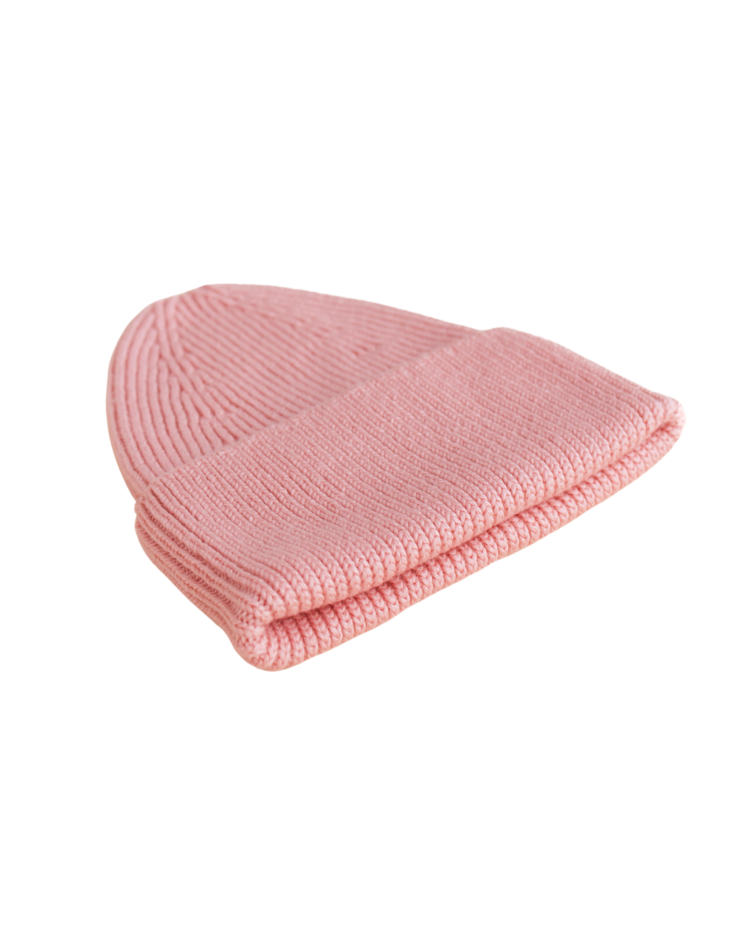 Hvid Beanie Fonzie - Bubblegum