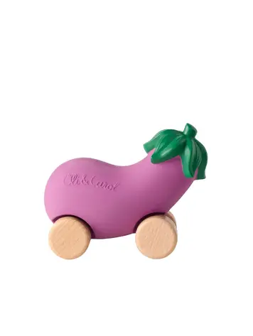 Oli & Carol Emma The Eggplant Car