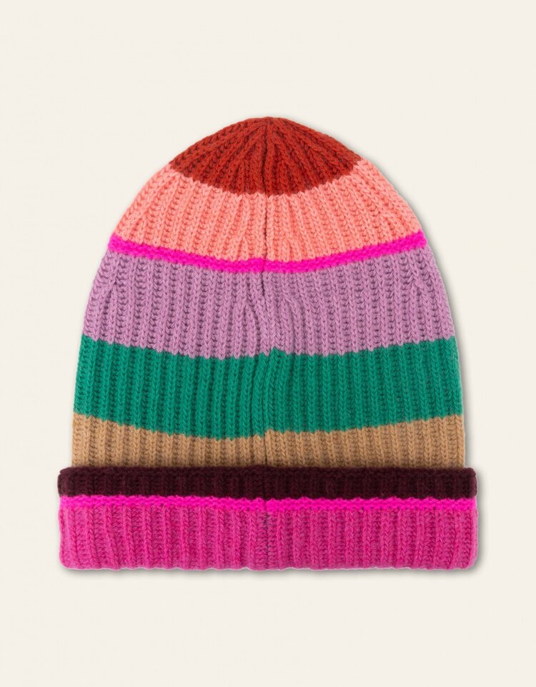 Oilily Atkins knitted hat - rose