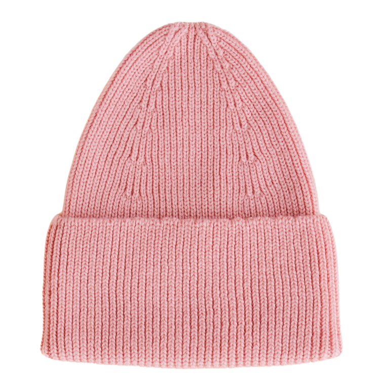 Hvid Beanie Fonzie - Bubblegum