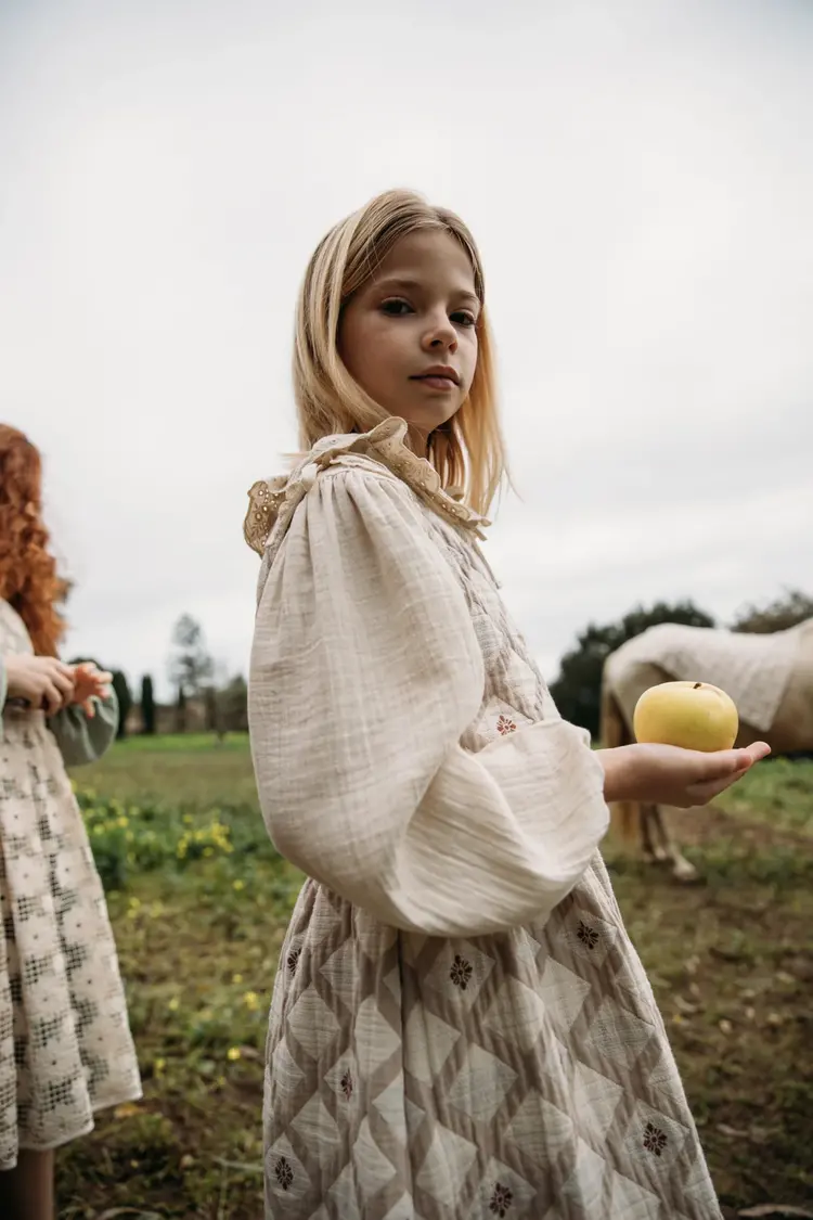 Bebe Organic Joan Blouse - Nostalgia Natural