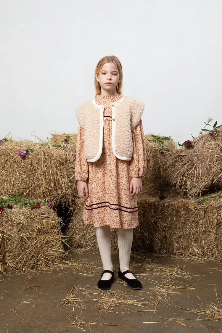 Bebe Organic Laine Vest - Natural