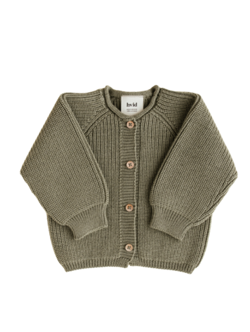 Hvid Cardigan Inga - Artichoke