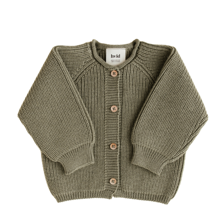 Hvid Cardigan Inga - Artichoke