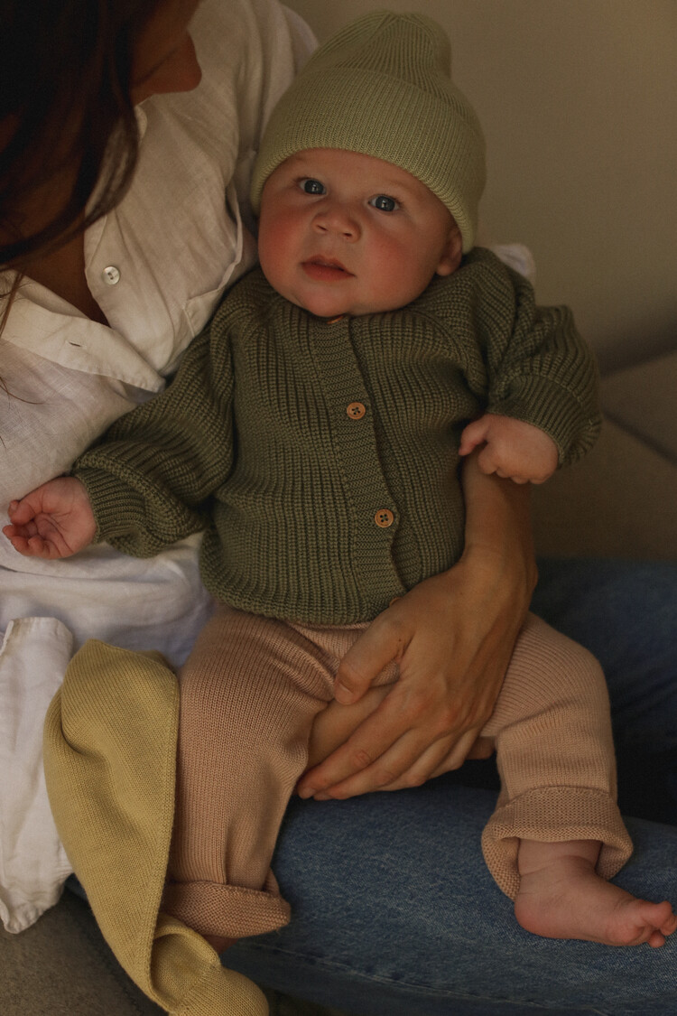 Hvid Cardigan Inga - Artichoke