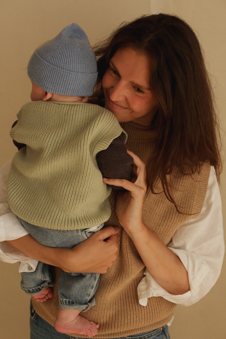 Hvid Vest Harvey - Mint