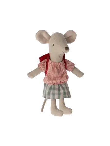 Maileg Tricycle Mouse, Big Sister - Red