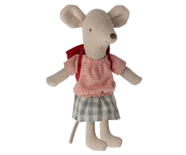 Maileg Tricycle Mouse, Big Sister - Red