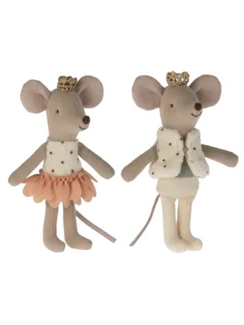 Maileg Royal Twins Mice, Little Sister And Brother In Box