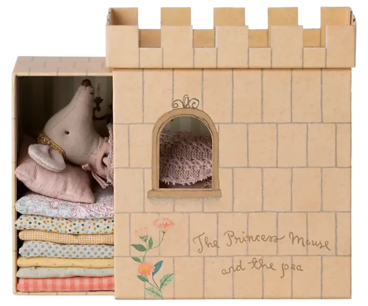 Maileg Princess and the pea, big sister mouse