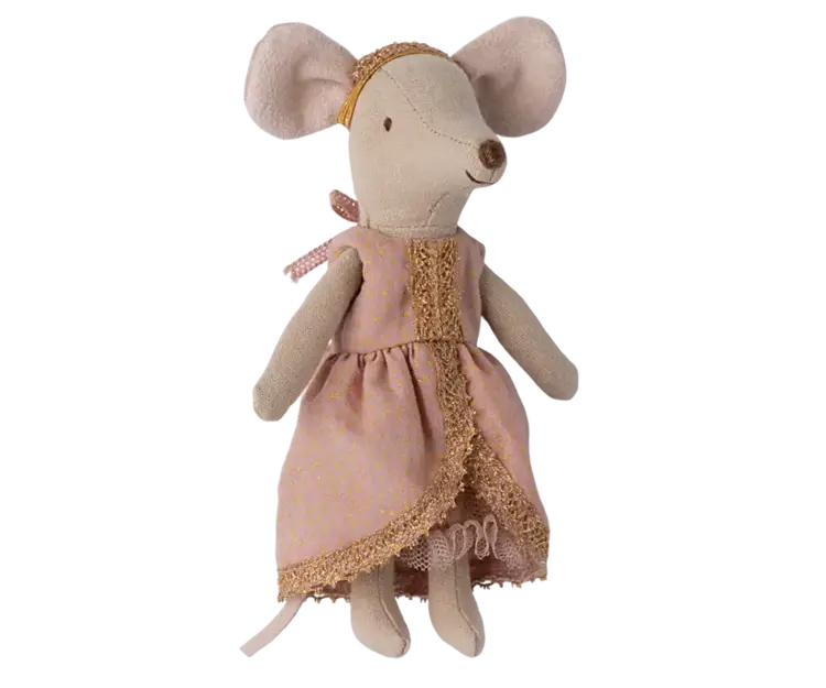 Maileg Princess and the pea, big sister mouse