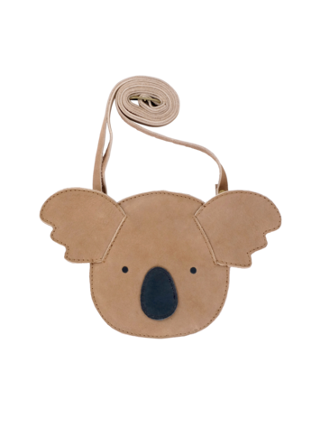 Donsje Amsterdam Britta Classic Purse Koala - Truffle